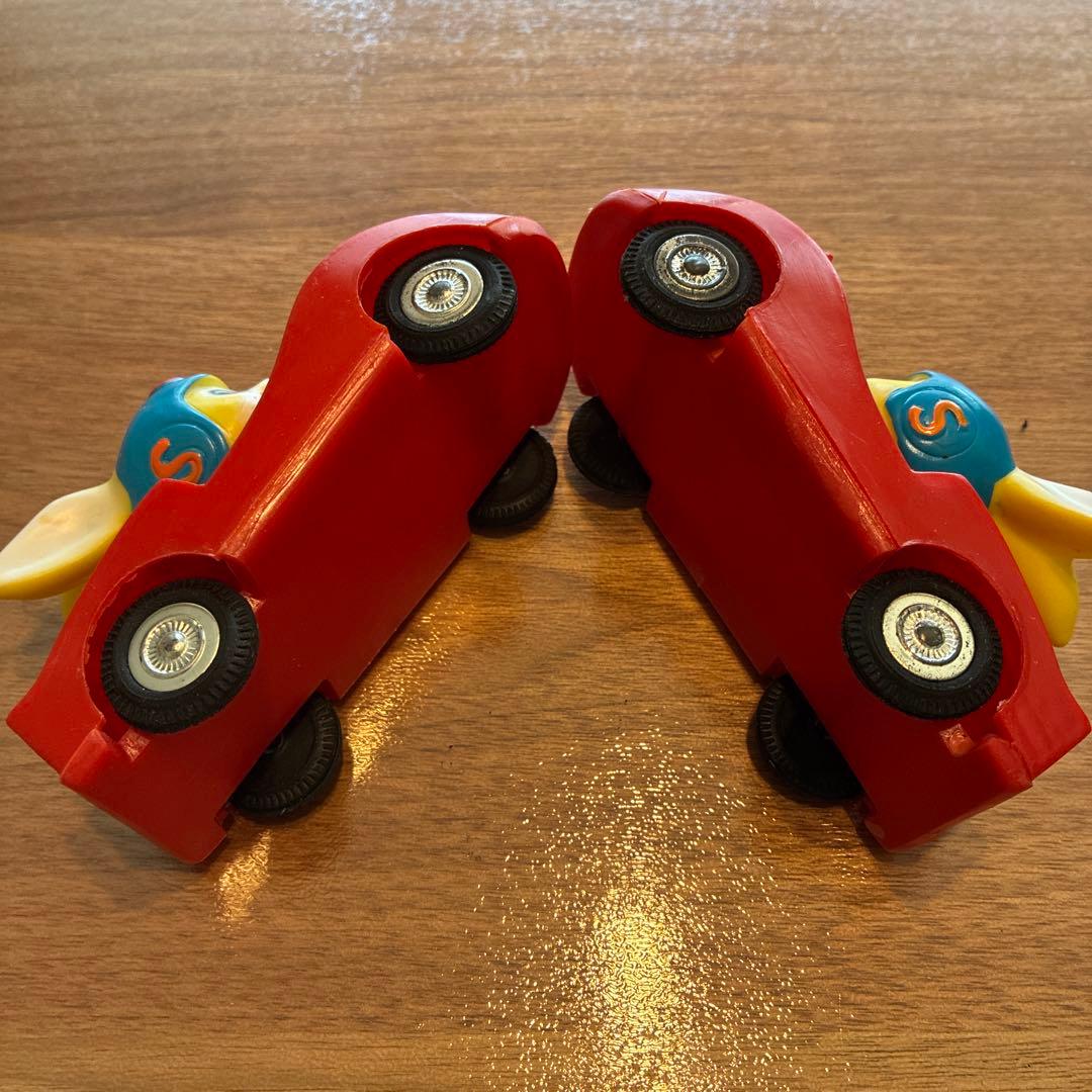 エスエス製薬　ピョンちゃんレーシングカー　2体　昭和レトロ