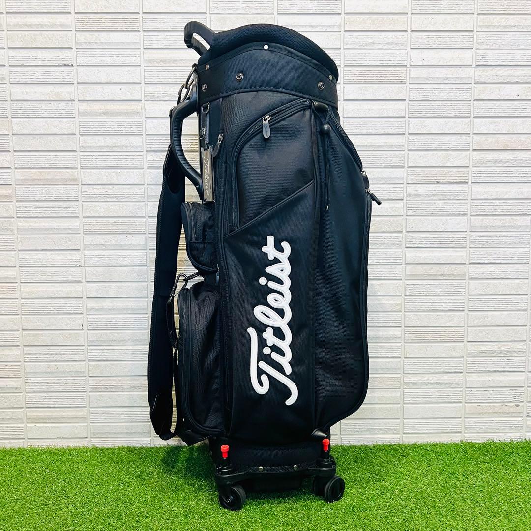 4輪 Titleist タイトリスト キャディバッグ キャリー キャスター