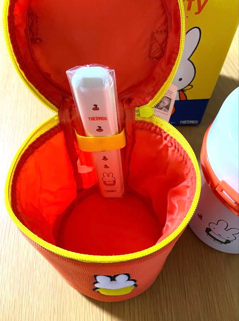 【新品未使用品】ミッフィー　サーモスステンレスランチジャー　お弁当箱