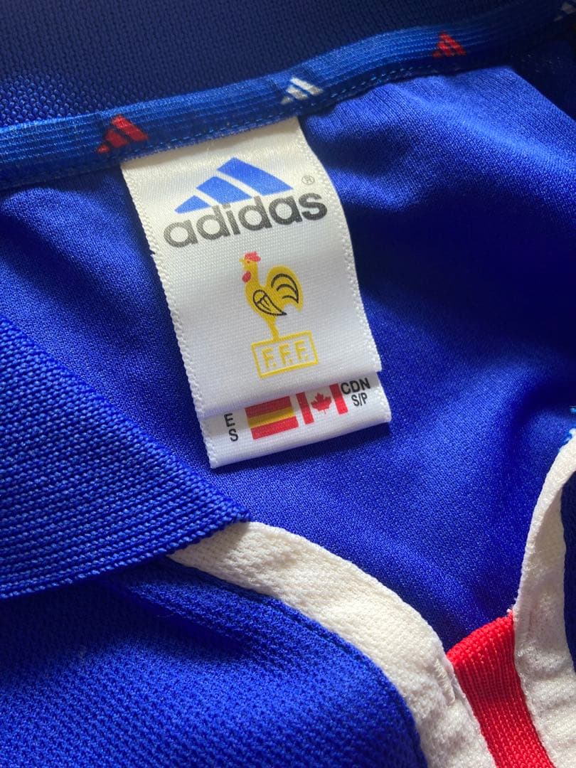 【新品未使用品】adidas 00-01フランス代表レプリカユニフォーム