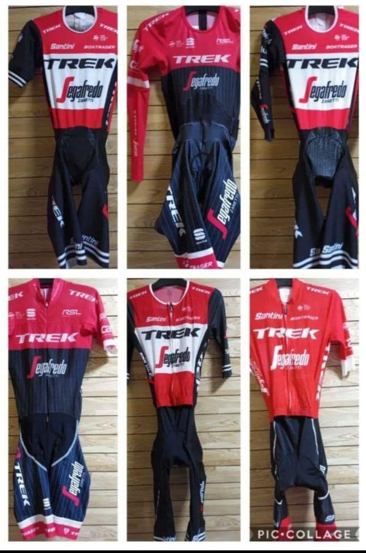 支給品　Trek Segafredo　グローブ　トレックセガブレード　手袋　青