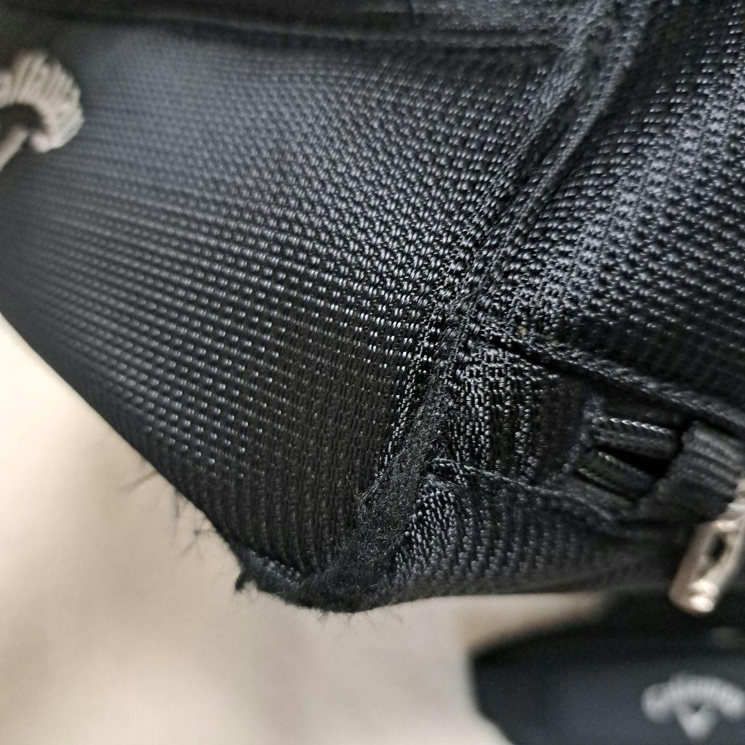 【美品】Callaway キャロウェイ ゴルフ ボストンバッグ シューズ収納 黒
