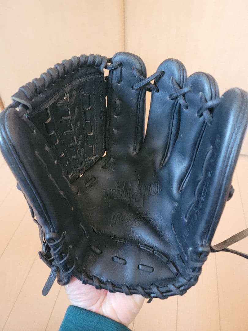 ローリングス　硬式　投手　グローブ　廃盤ラベル