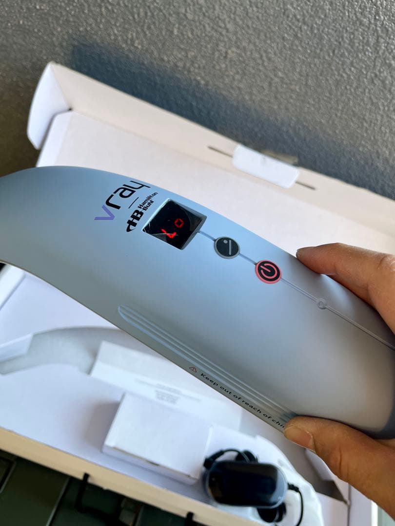 米軍放出未使用品99.9%除菌 HygenX Vray ポータブルUV-C除菌器