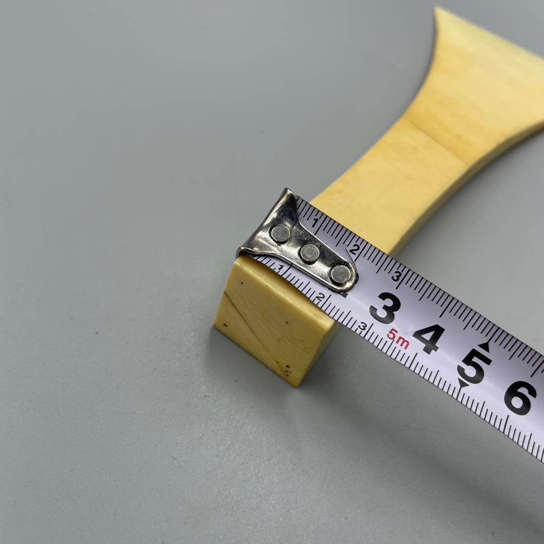 239ヴィンテージ 天然素材　三味線バチ　重さ約118g