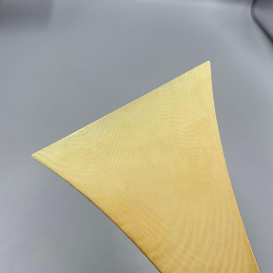 239ヴィンテージ 天然素材　三味線バチ　重さ約118g