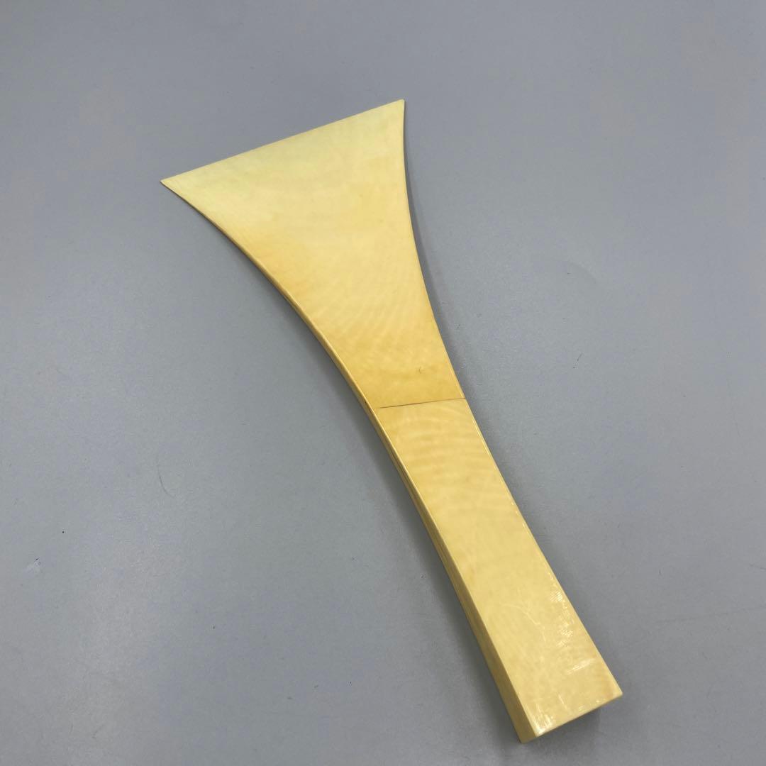 239ヴィンテージ 天然素材　三味線バチ　重さ約118g