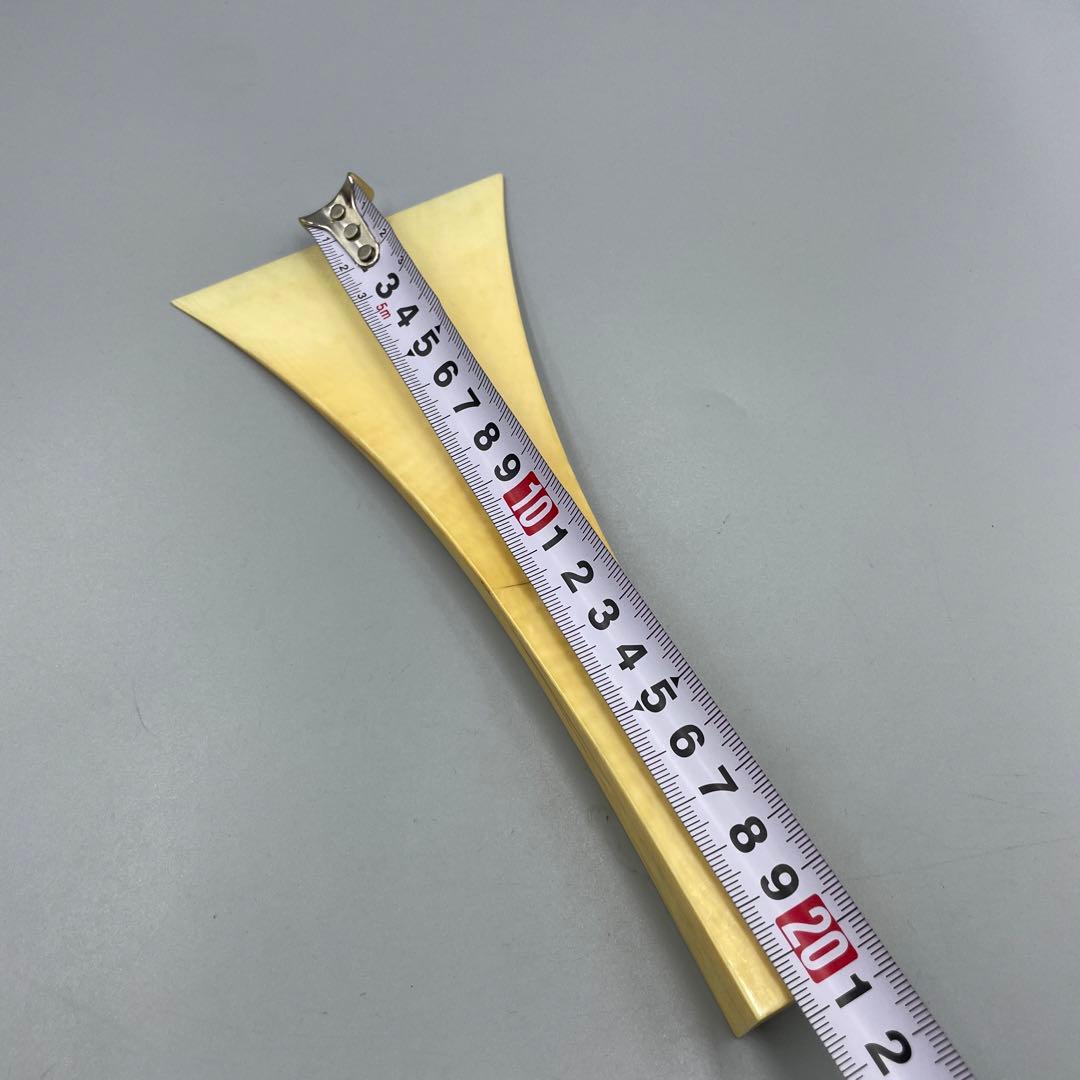 239ヴィンテージ 天然素材　三味線バチ　重さ約118g