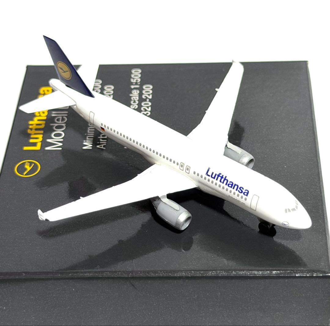 herpa 1/500 A320 B727 B737等、ルフトハンザ4機セット