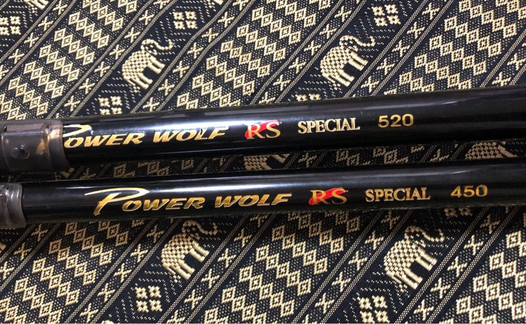 POWER WOLF RS SPECIAL 520/450 鯉竿セット