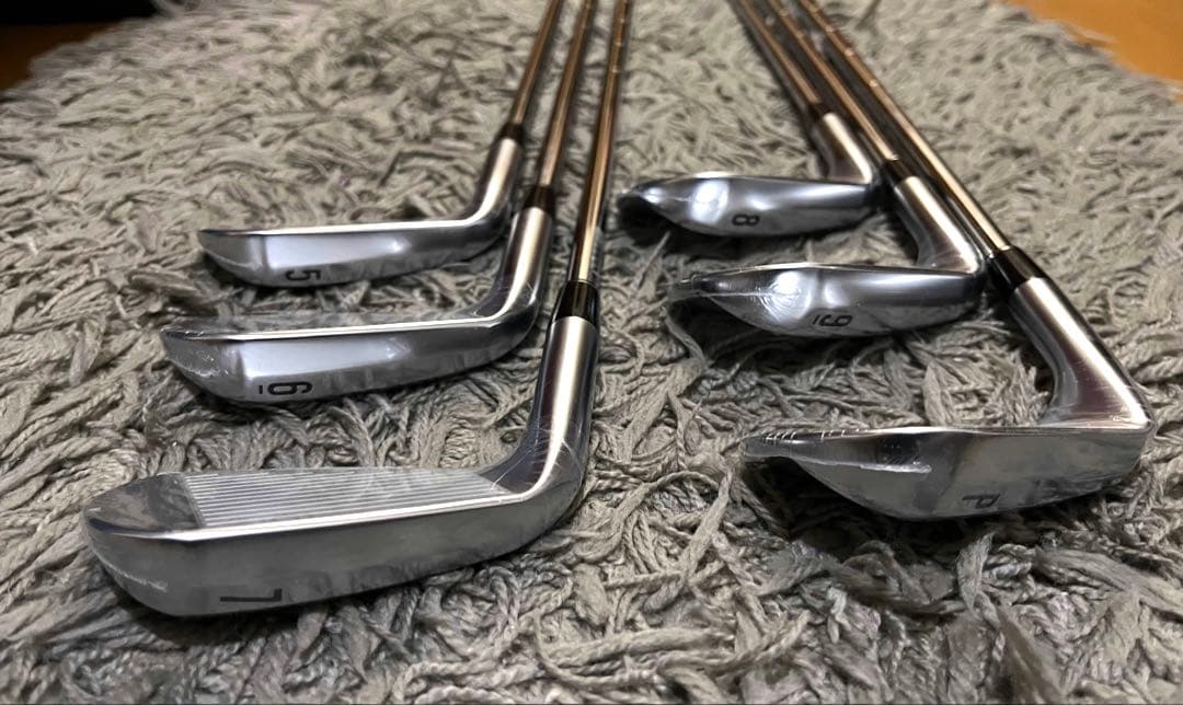 【未使用品】スリクソン Z-FORGED II アイアン6本セット　5-P