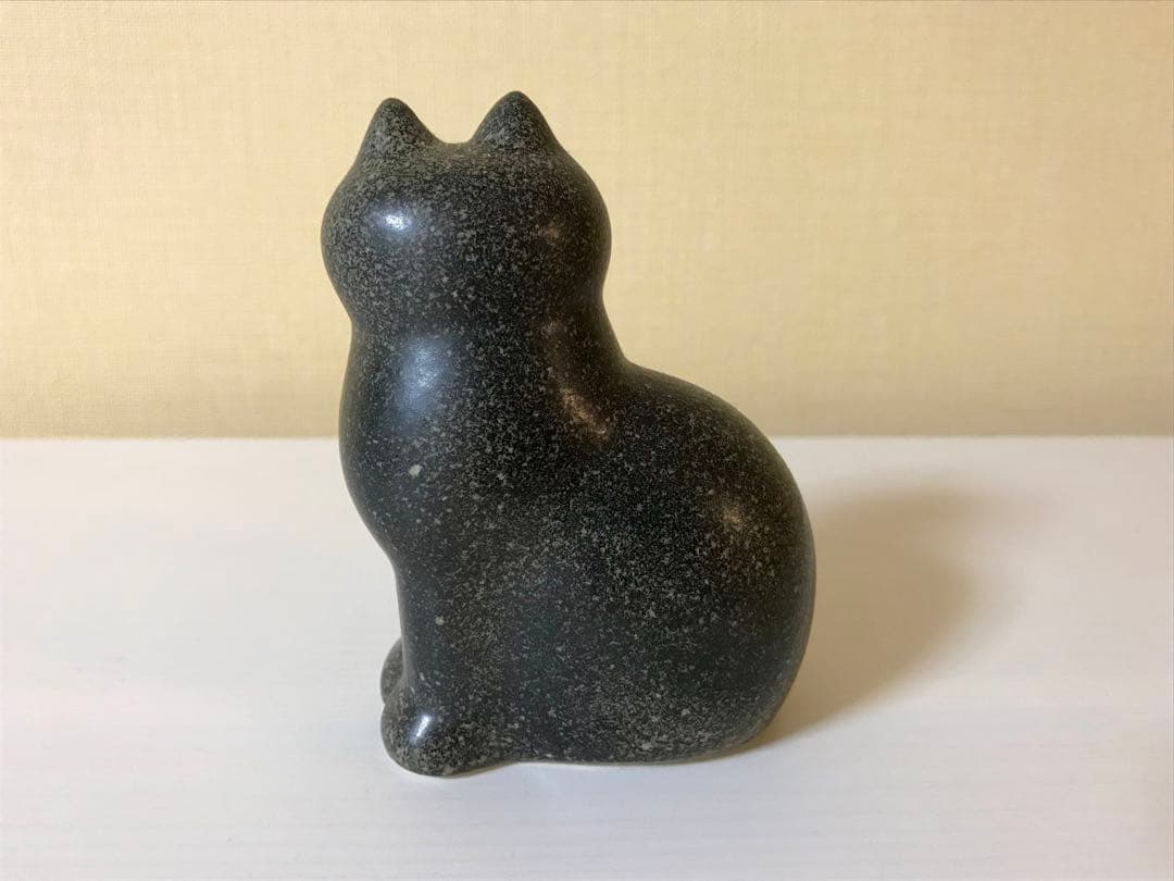 リサラーソン　オブジェ　置物　黒猫　小