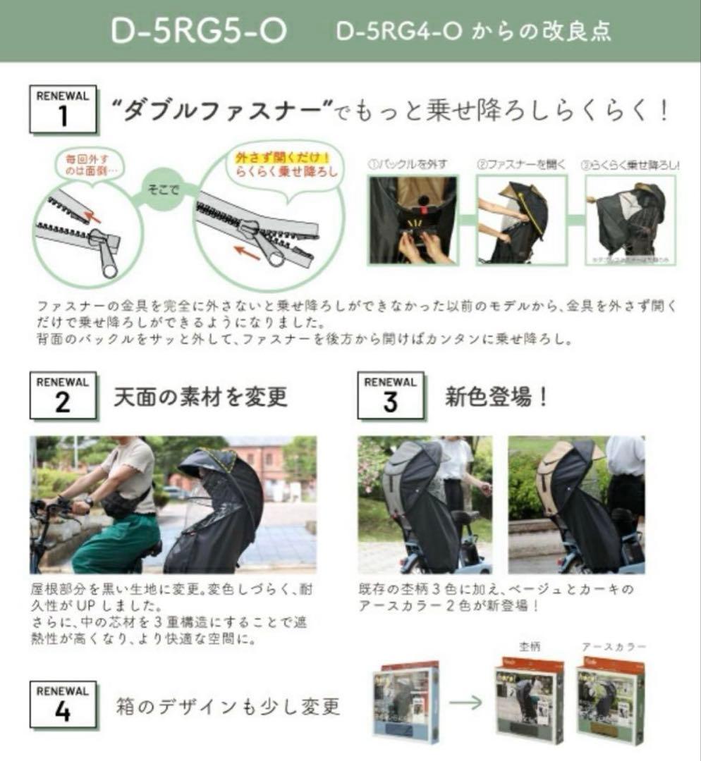 シェル型レインカバー D-5RG5-0 ネイビー　新品未使用