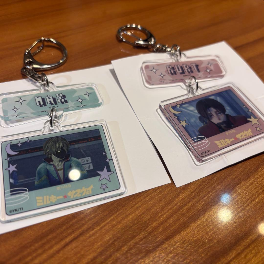 ミルキーサブウェイ 渋谷TSUTAYA アクリルキーホルダー カート マックス