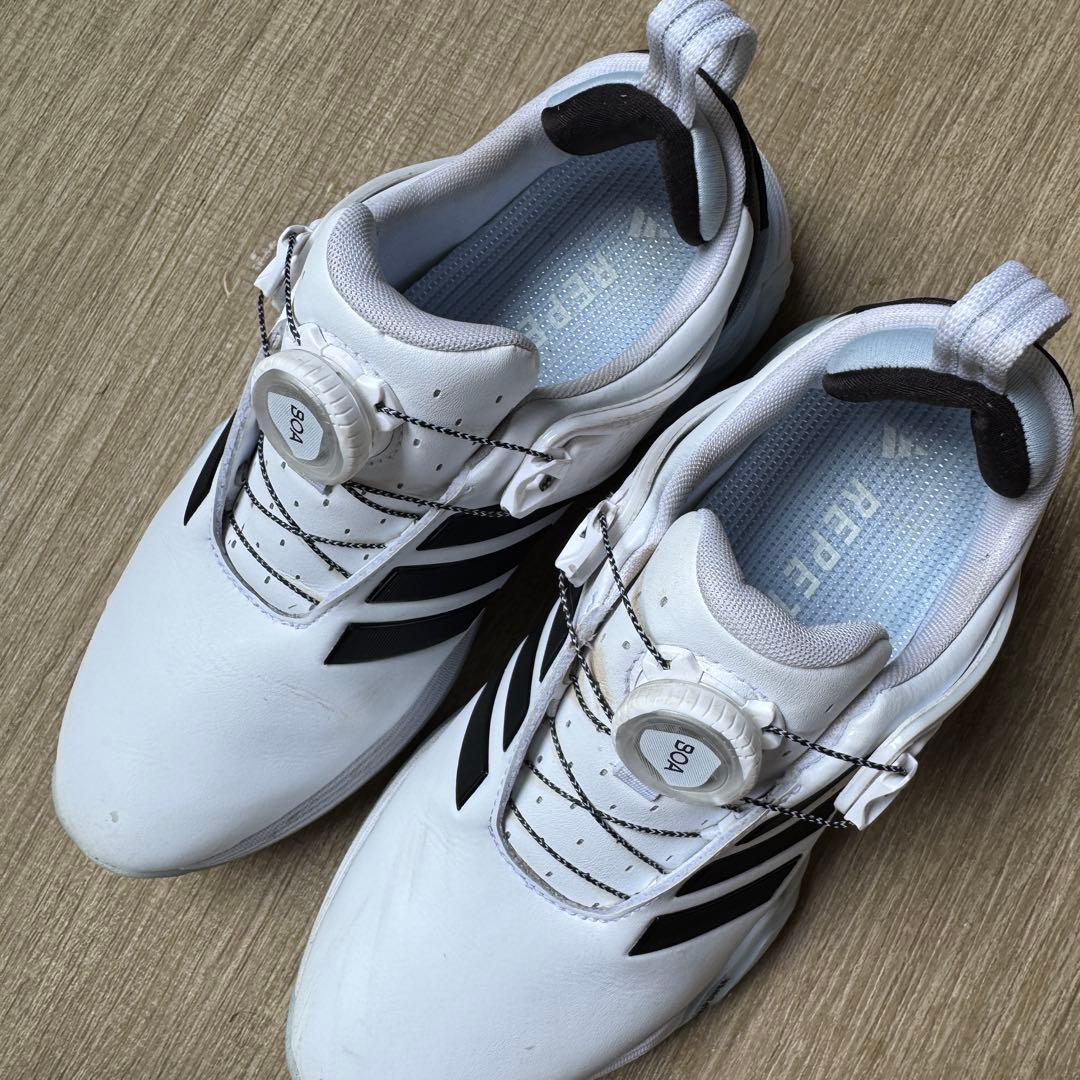 【美品】adidas golf 23.5cm最新シューズ