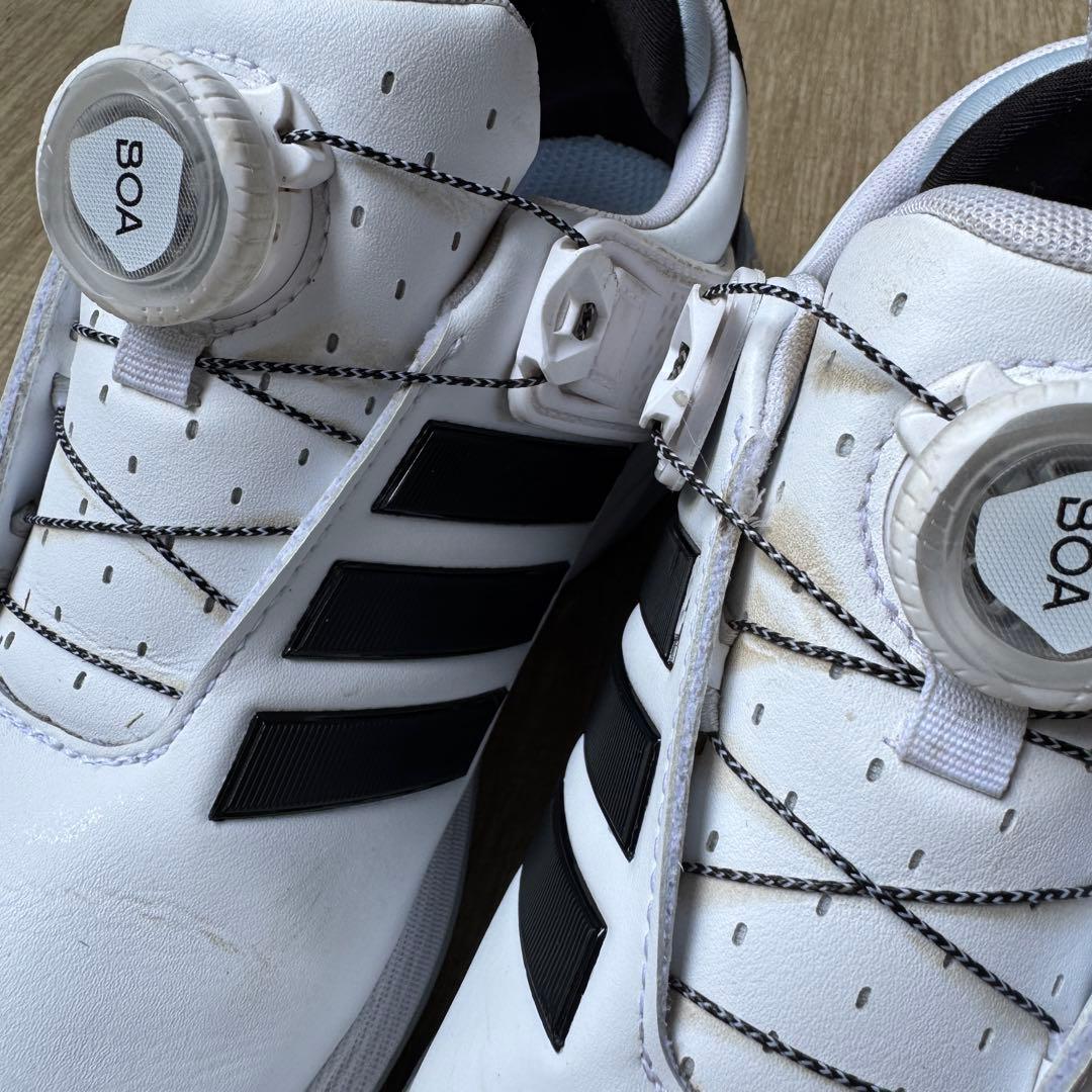 【美品】adidas golf 23.5cm最新シューズ