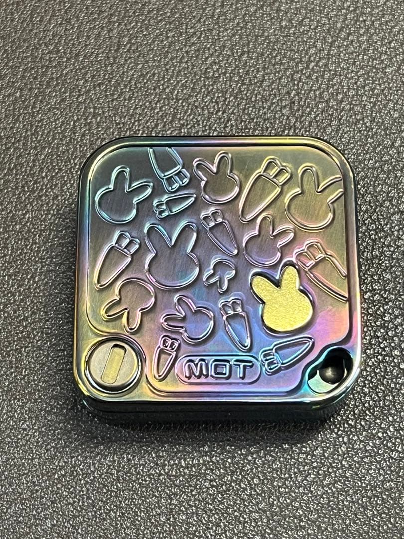 EDC フィジェット プッシュスライダー SNAP カラフル