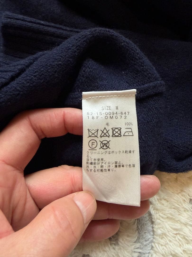 BEAMS GOLF タートルネックニットセーター　サイズM