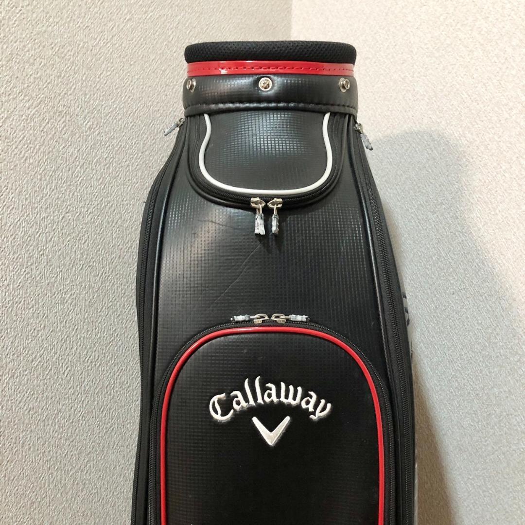 Callaway キャロウェイ ゴルフ キャディバッグ 5分割 カート ブラック