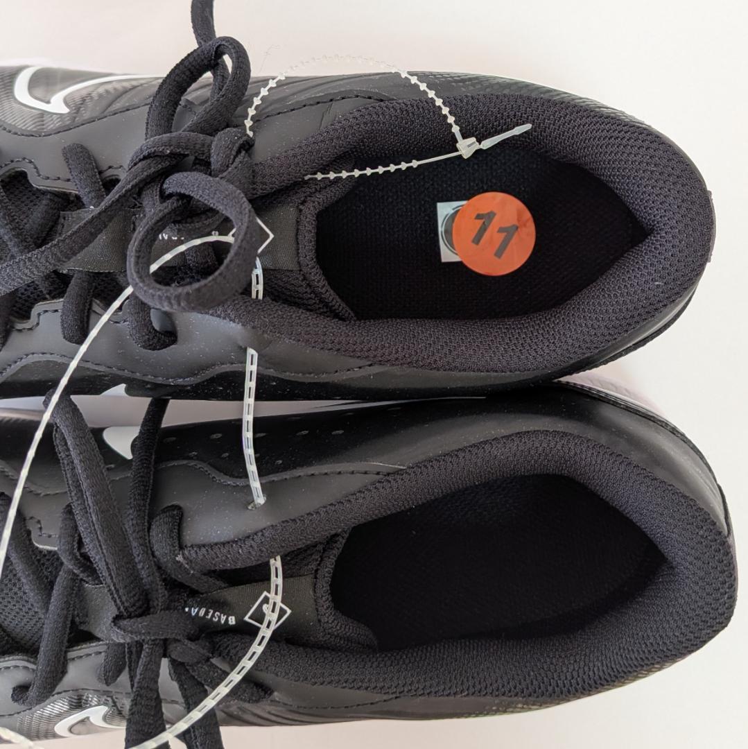 NIKE スパイク ベースボール ブラック ロゴ大きめ 29cm US11