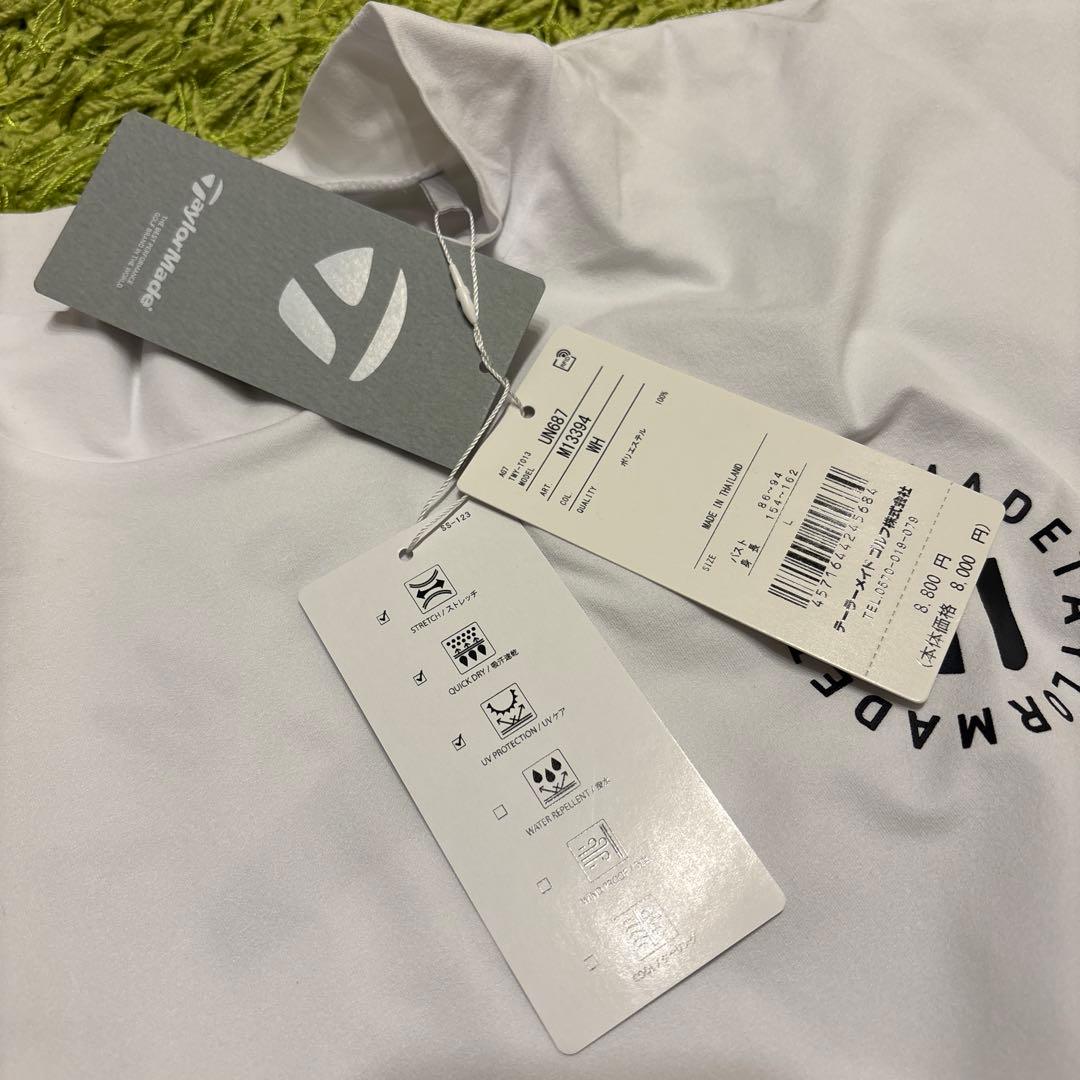 【TaylorMade】新品✨L サークルロゴS/Sモック　Tシャツ　春夏