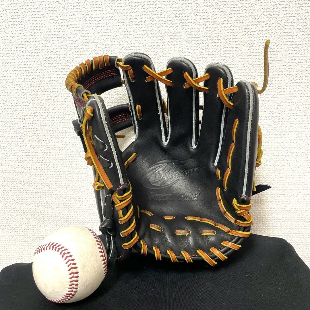256 トレジャー 型抜群 即戦力 未使用 硬式 内野手用グローブ