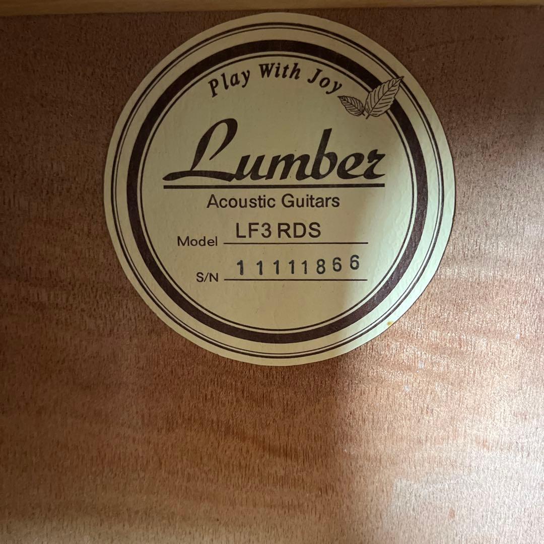 Lumber LF3 RDS アコースティックギター