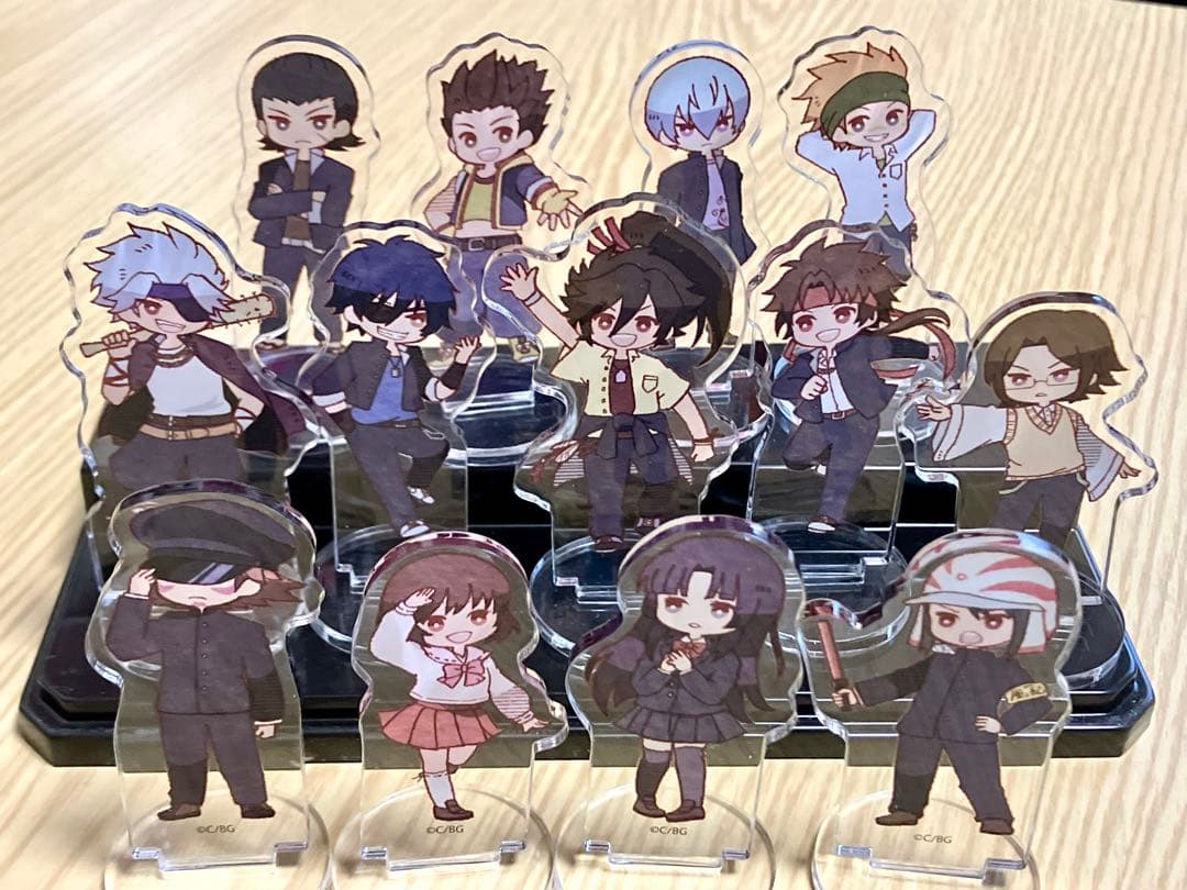 学園BASARA アクリルぷちスタンド　アクスタ　レトロアート　グラフアート