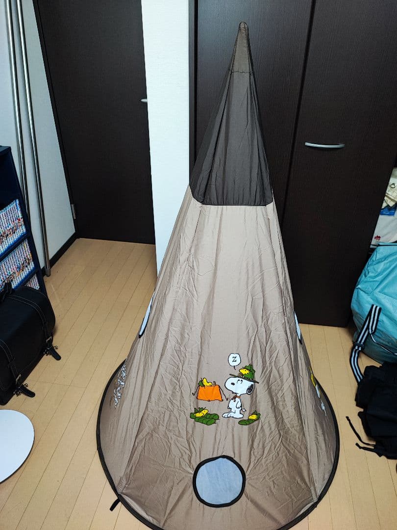 ロゴス　SNOOPY ティピー型テント