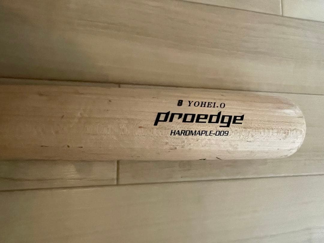 中日　大島洋平サイン入りバット本人使用バットproedge