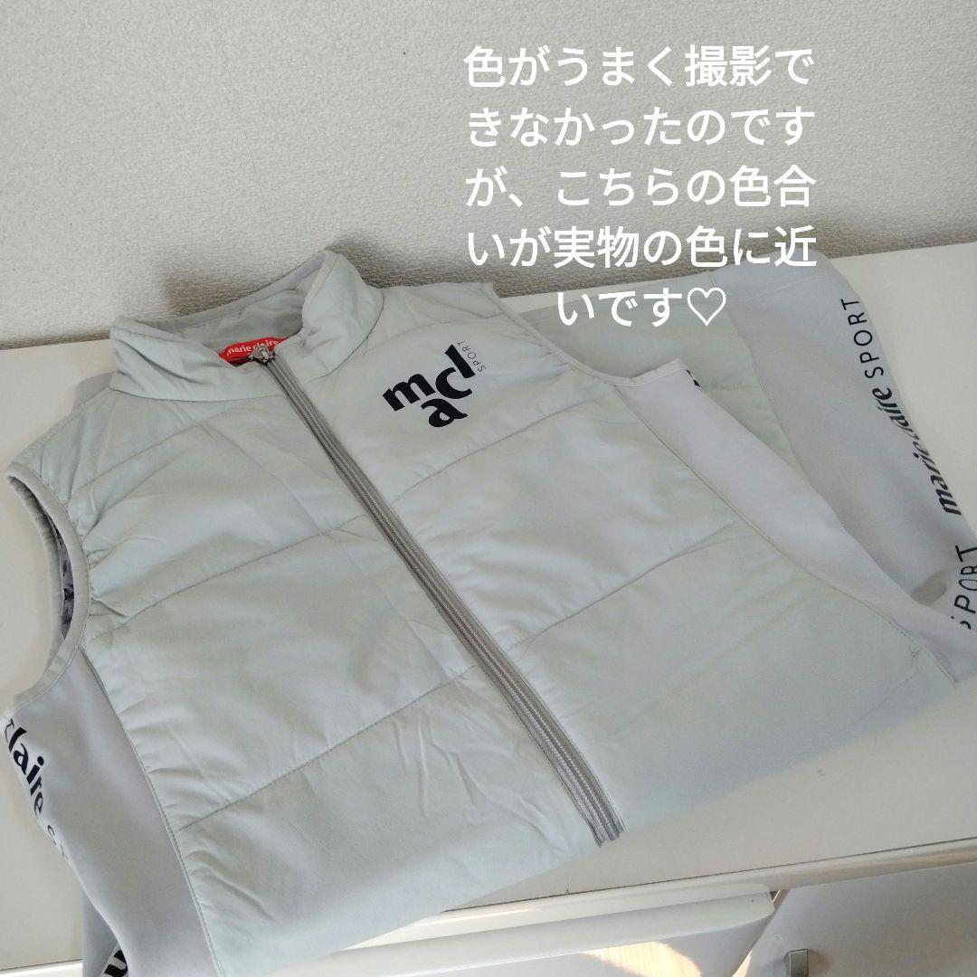 マリクレール♡中綿*ベスト*ワンピース♡M ゴルフ/スポーツ/テニス