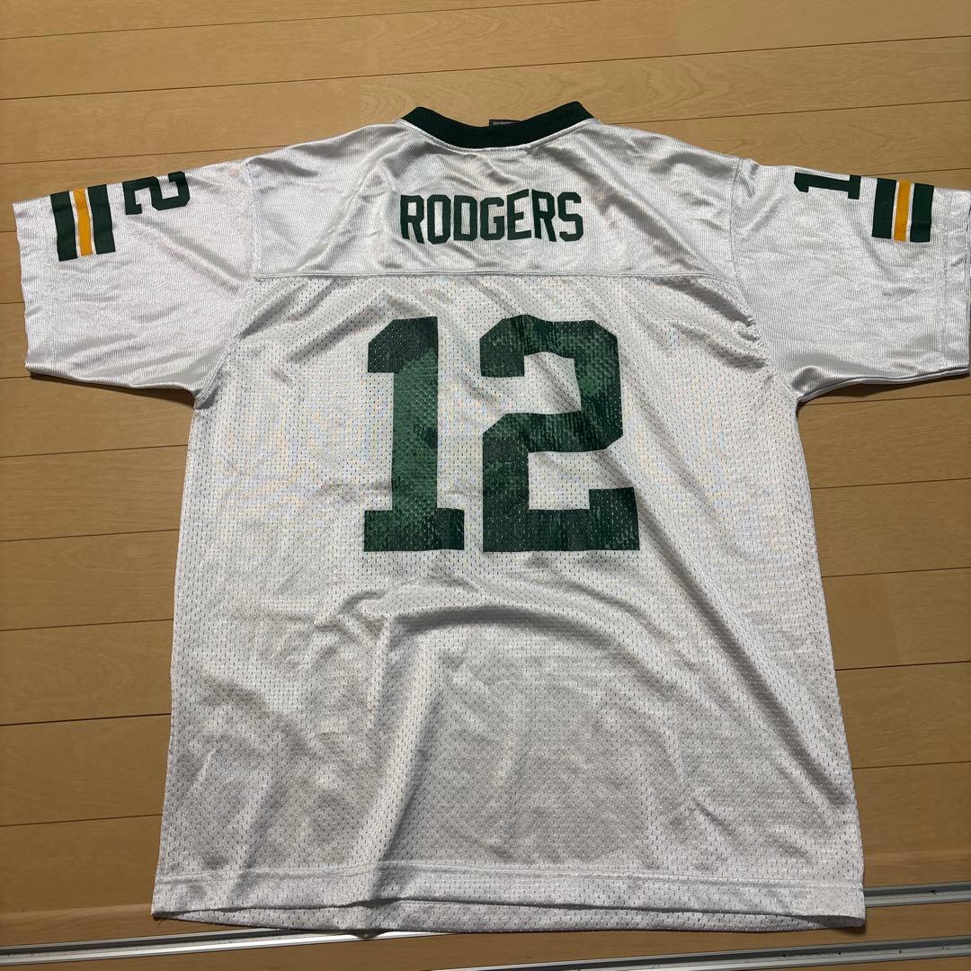 グリーンベイ・パッカーズ ロジャース 12 XL NIKEプレイヤージャージ