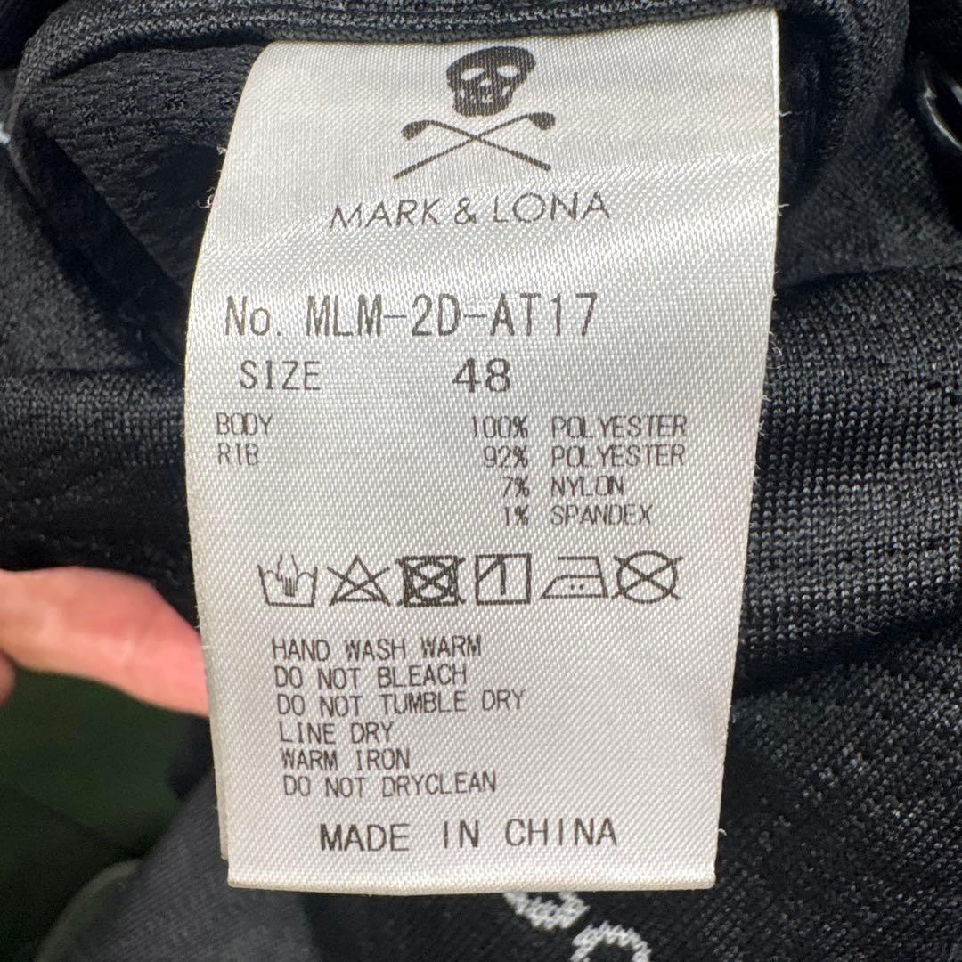 マークアンドロナGolf or die ロゴ入りカジュアルパンツメンズ
