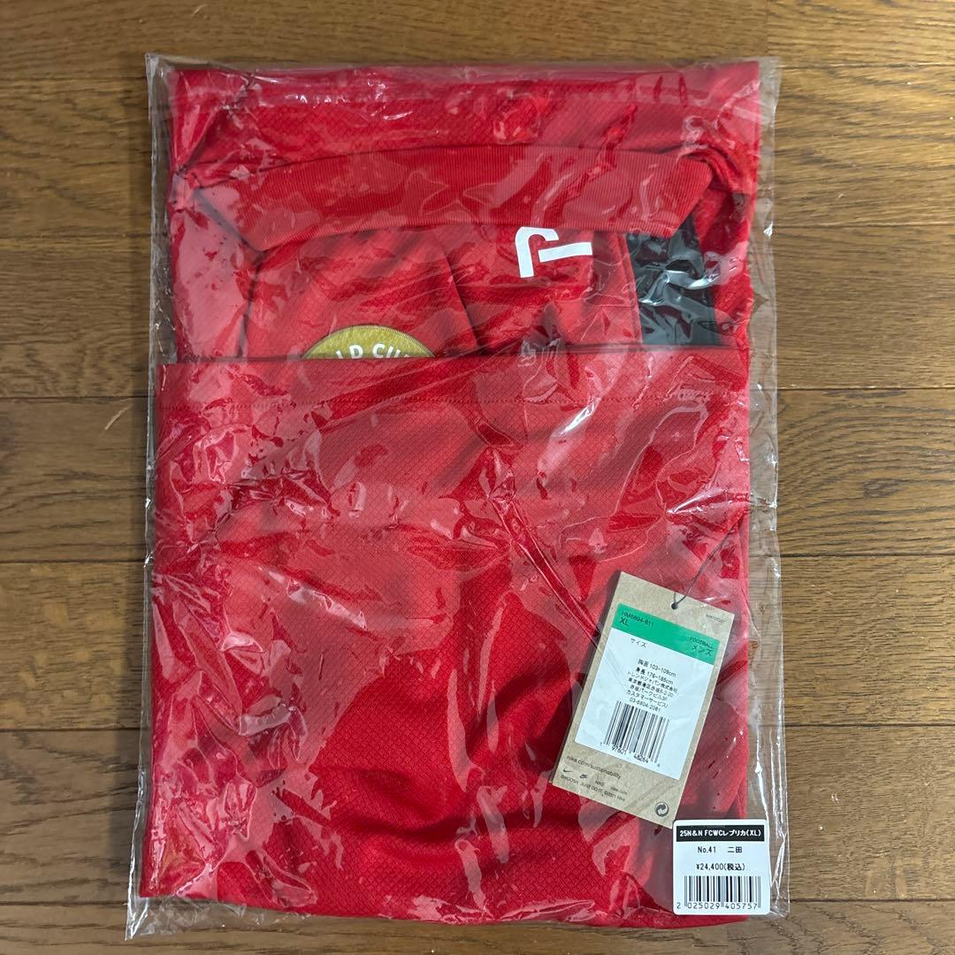 『値下げ』浦和レッズCWCユニフォーム二田サイズ:XL 背番号:41 バッチ付き