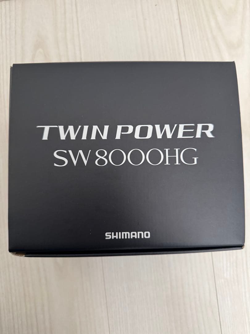 SHIMANO TWIN POWER SW8000HG 社外ハンドル付き