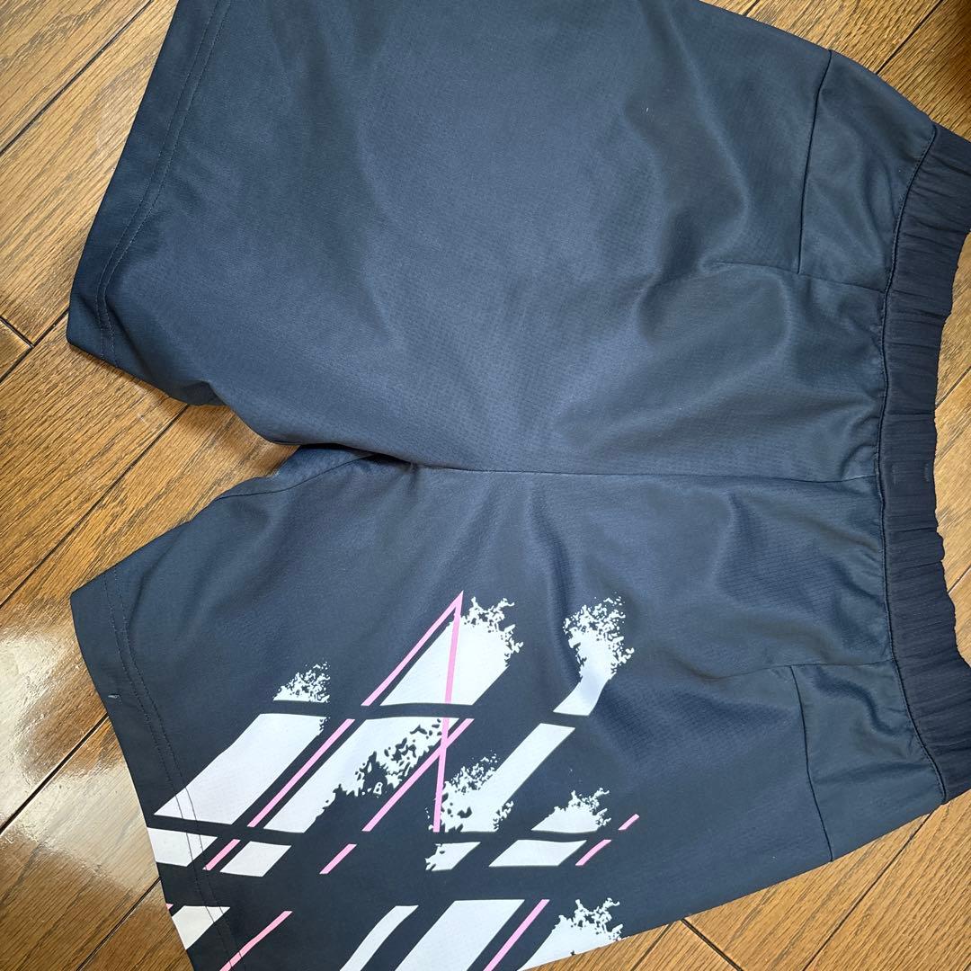YONEX バドミントンパンツ 黒/ピンク