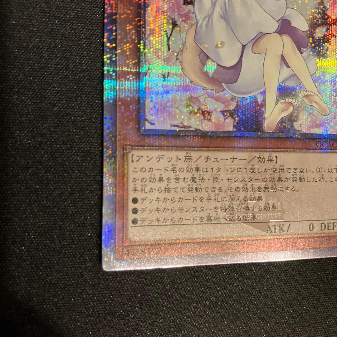 遊戯王カード　灰流うらら　絵違い　クオシク　QCAC-JP050