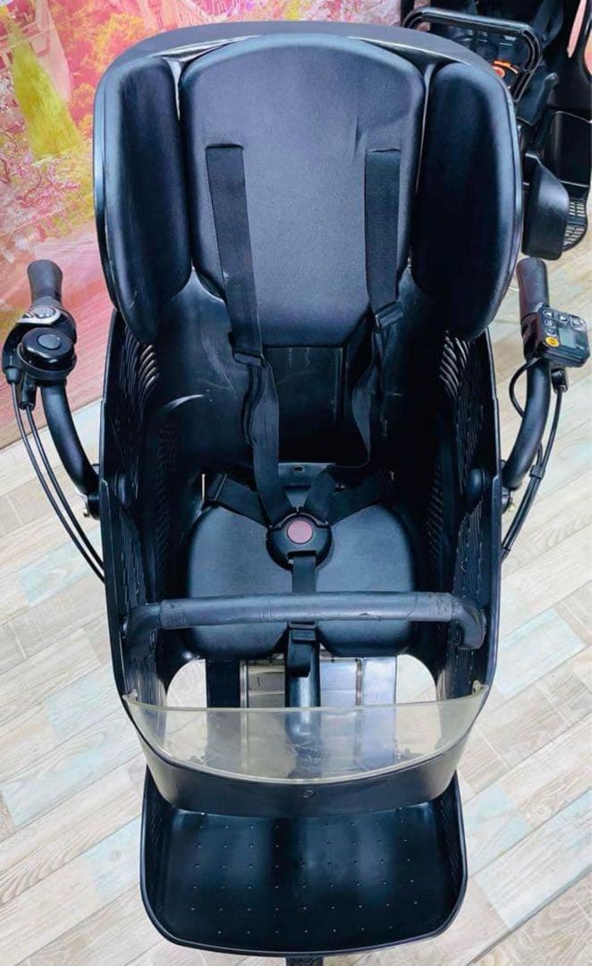 K1989 電動自転車パナソニック子供乗せ 20インチ 8Ah ブラック