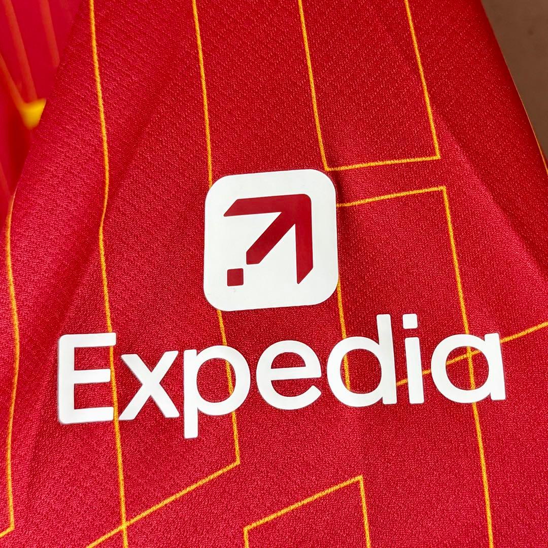 【新品/タグ付き】24/25 リヴァプールFC ♯3 遠藤航【Mサイズ】ホーム