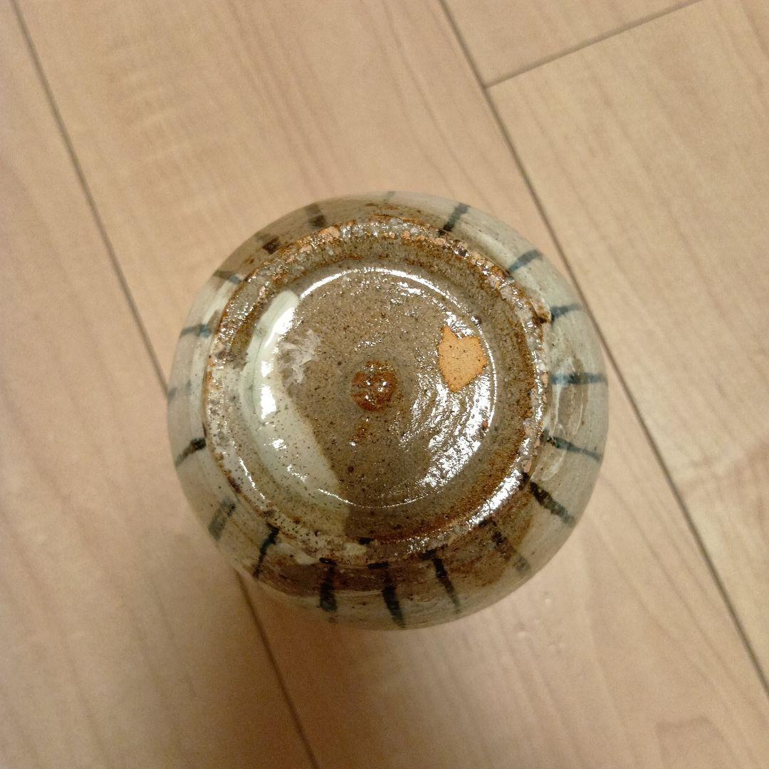 吉田喜彦　呉須線文壺
