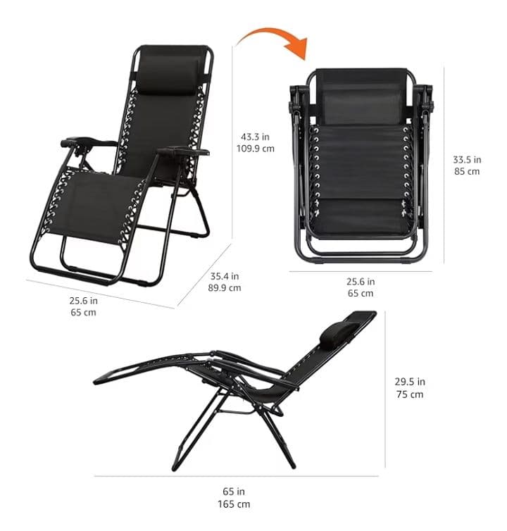 Amazonベーシック 椅子 キャンプ アウトドアチェア つ341