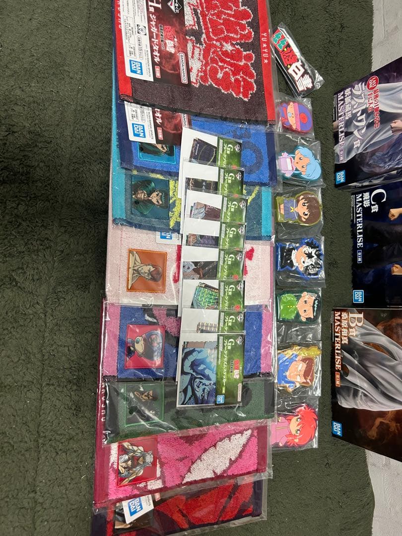 一番くじ　幽遊白書　ほぼ全賞　コンプリートセット A•B•C•D•F•G•H•I