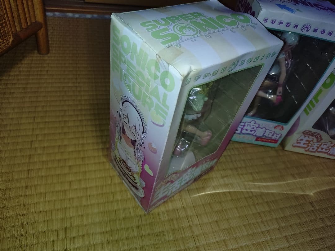 すーぱーそに子　生活密着 プライズフィギュア　3点セット　未開封