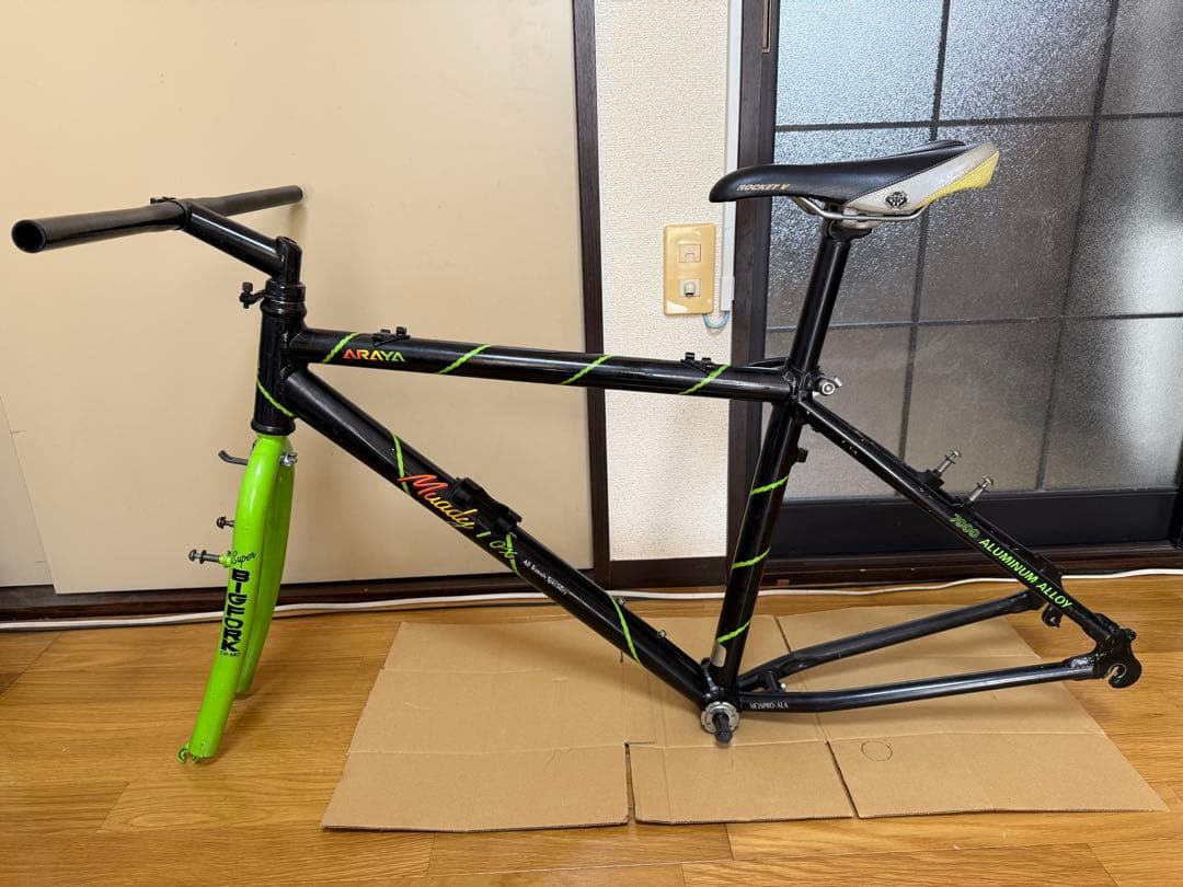【クラック有】OLD MTB　ARAYA MUDDY FOX フレーム