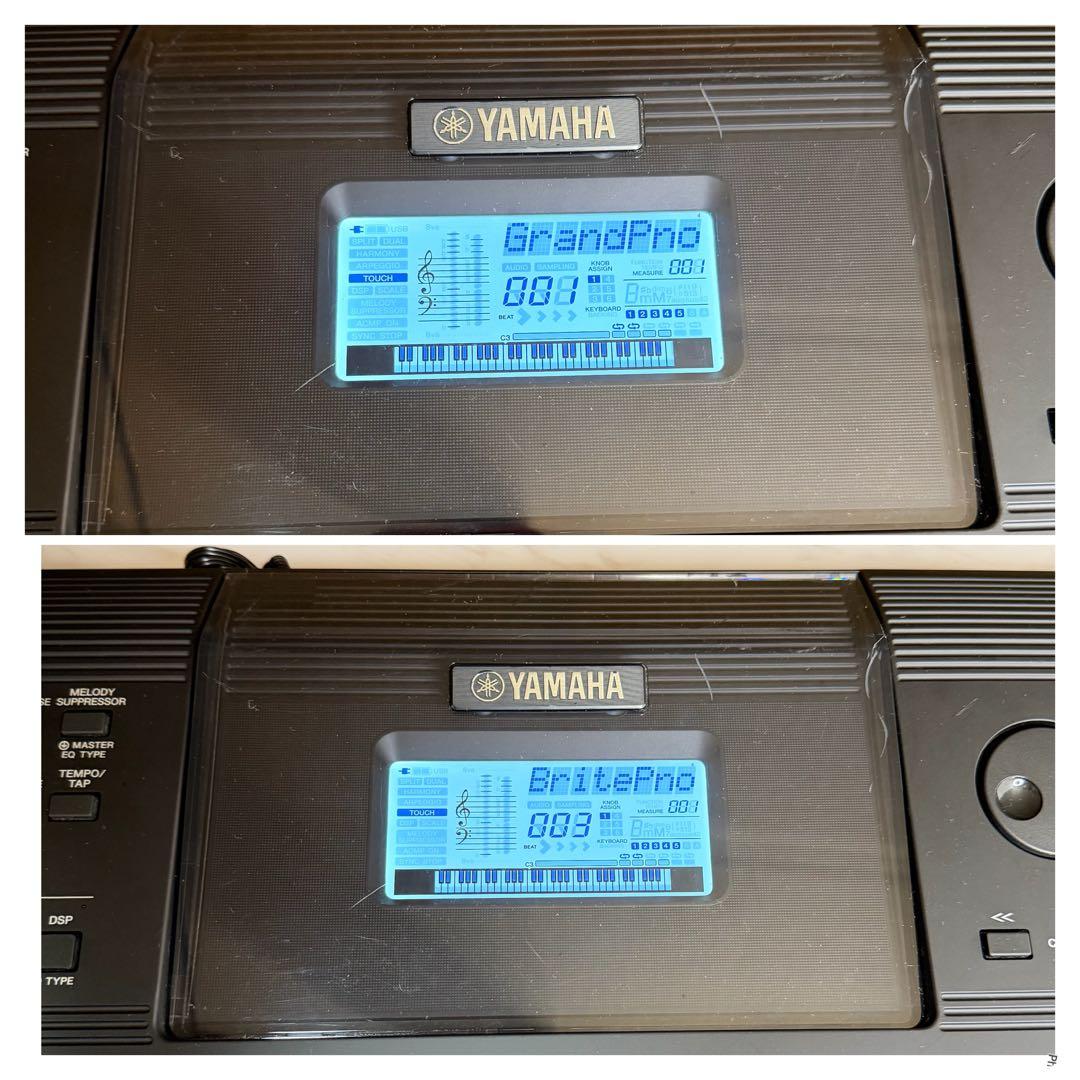 YAMAHA　PSR-E463　電子ピアノ　電子キーボード　61鍵盤　動作品