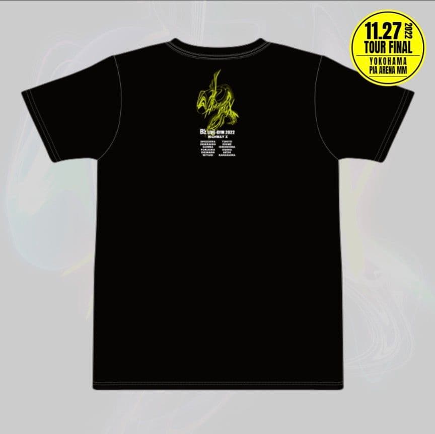 B'z LIVE-GYM 2022 ツアーファイナル Tシャツ 2色セット