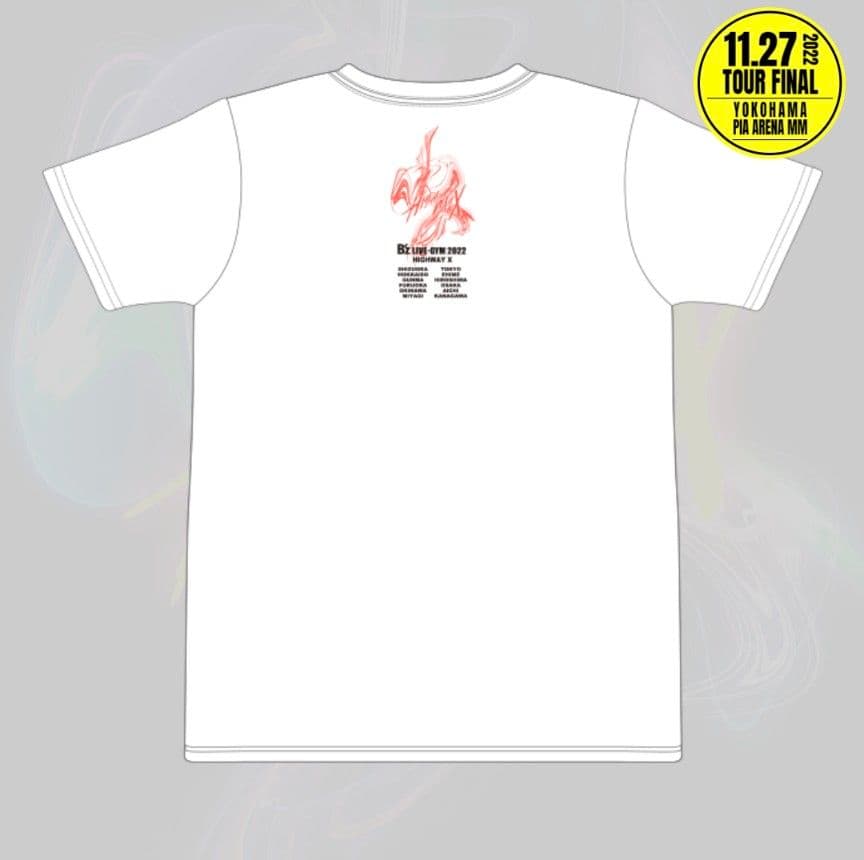 B'z LIVE-GYM 2022 ツアーファイナル Tシャツ 2色セット