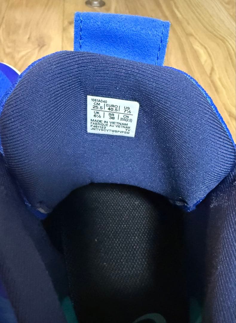 ⭐︎アシックスasics NOVA SURGE 2 ノバサージ2 青