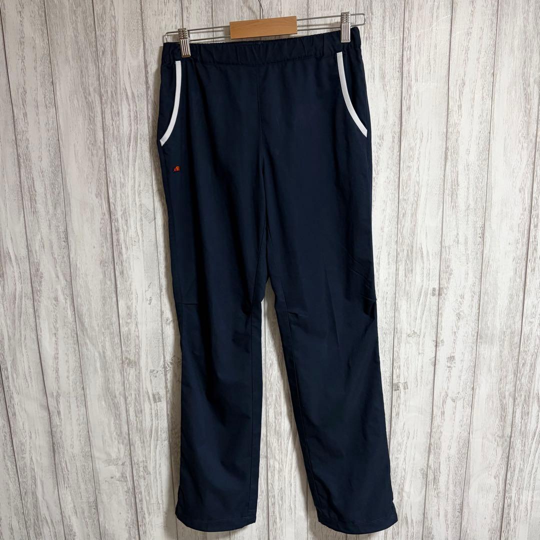 【美品】エレッセ セットアップ ジャージ 上下 チェック柄 レディース M 紺