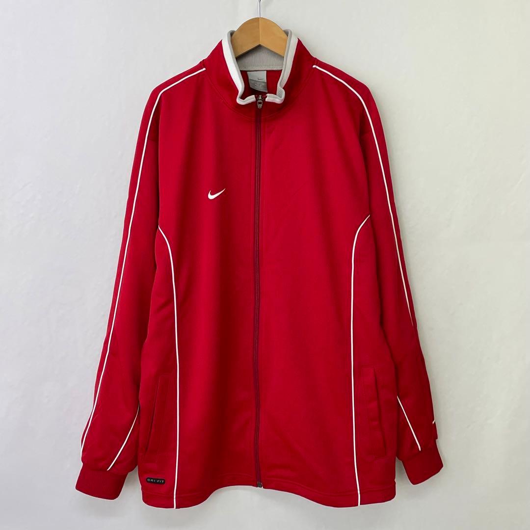 00s NIKE ナイキ ジャージセットアップ トラック レッド